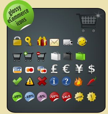 Free ecommerce icons